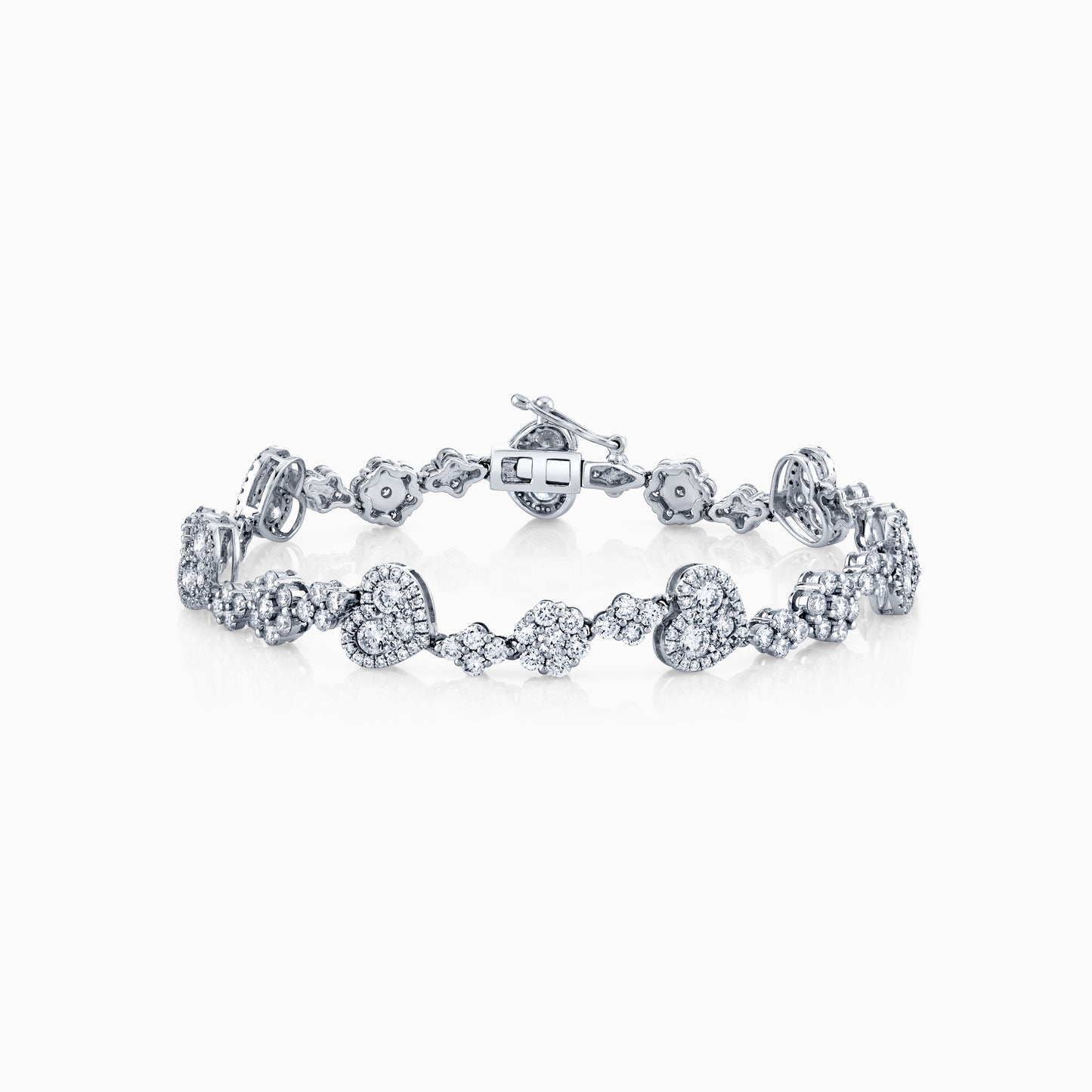 Diamond Heart Bracelet