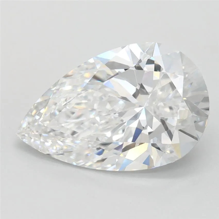 2.46ct Pear Lab Grown Diamond (Colour D, Clarity IF, IGI Certified)