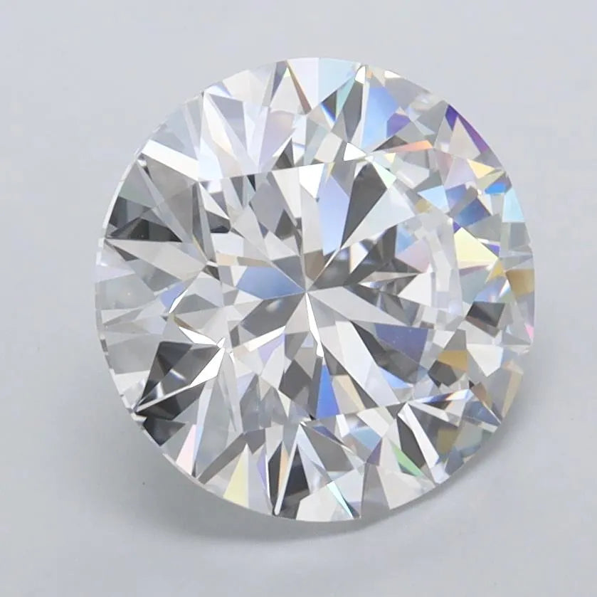 2.50ct Round Lab Grown Diamond (Colour D, Clarity FL, Cut EX, IGI Certified)