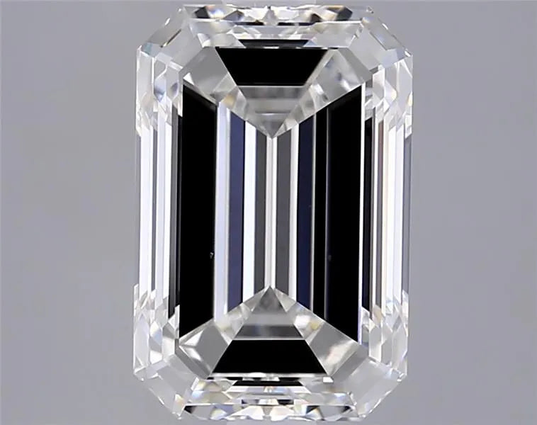 3.02ct Emerald Lab Grown Diamond (Colour F, Clarity VVS2, IGI Certified)