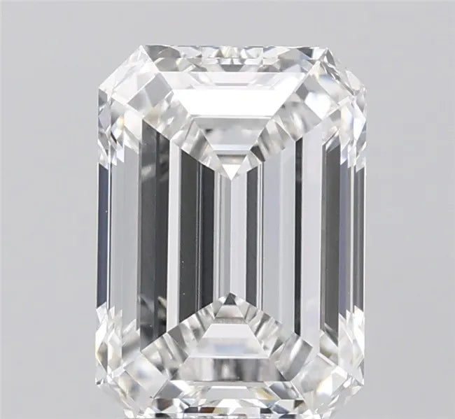3.05ct Emerald Lab Grown Diamond (Colour F, Clarity VVS2, IGI Certified)