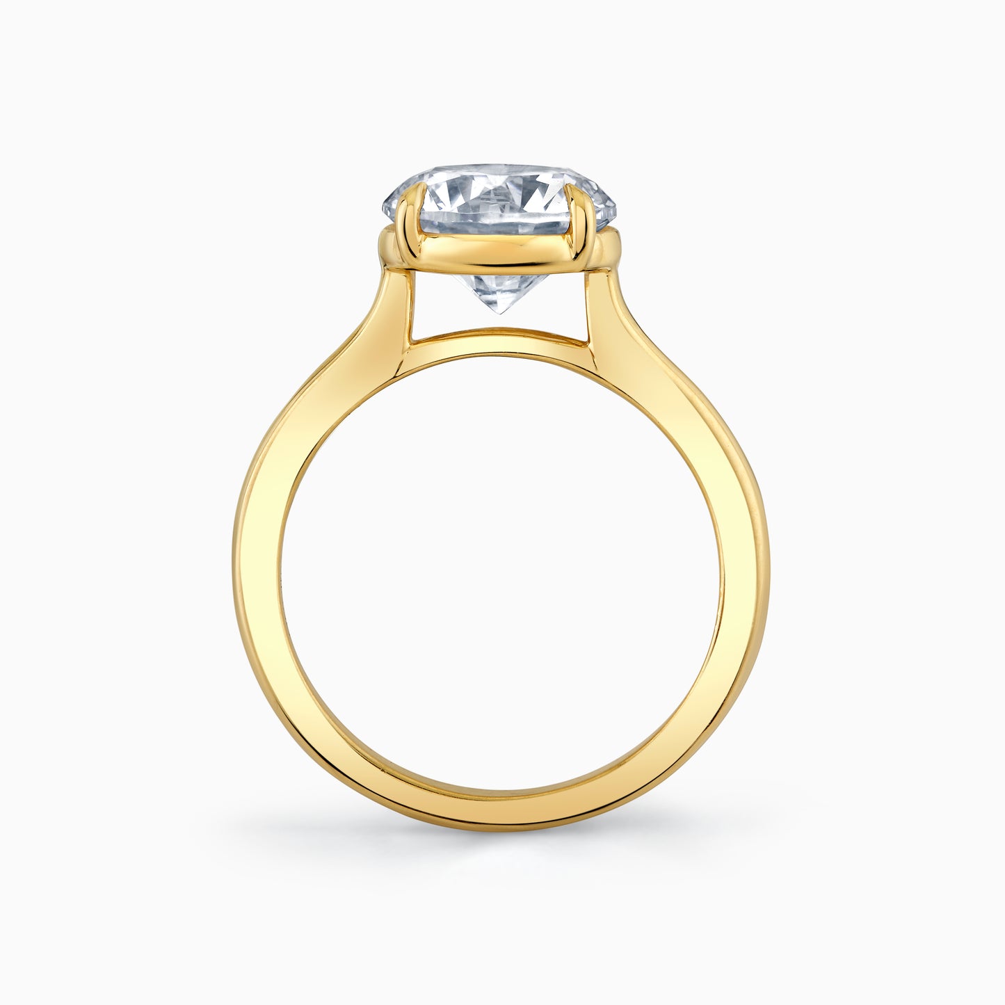 Signature Round Solitaire Engagement Ring
