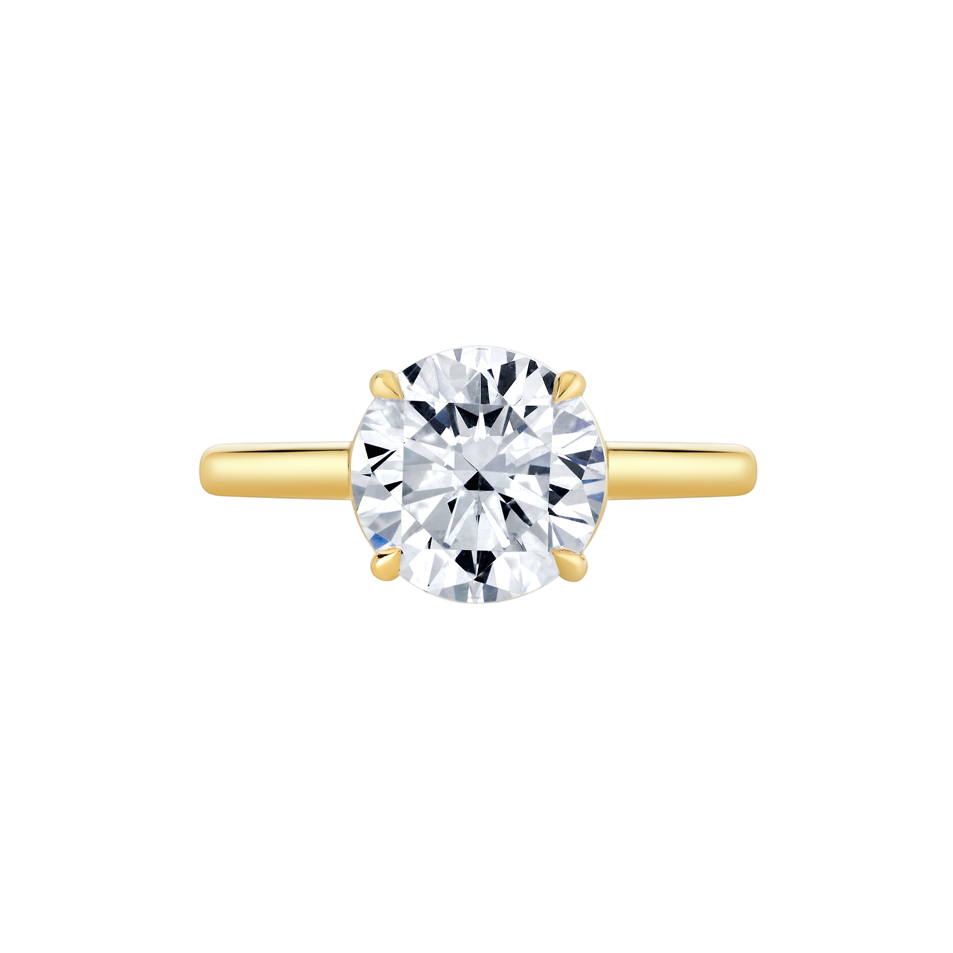 Signature Round Solitaire Engagement Ring