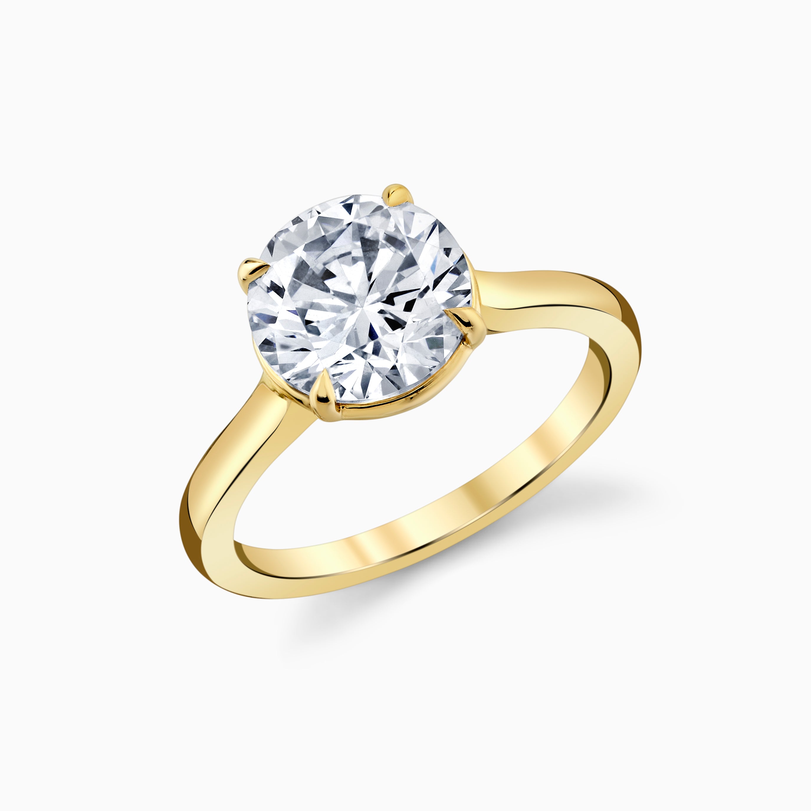 Signature Round Solitaire Engagement Ring