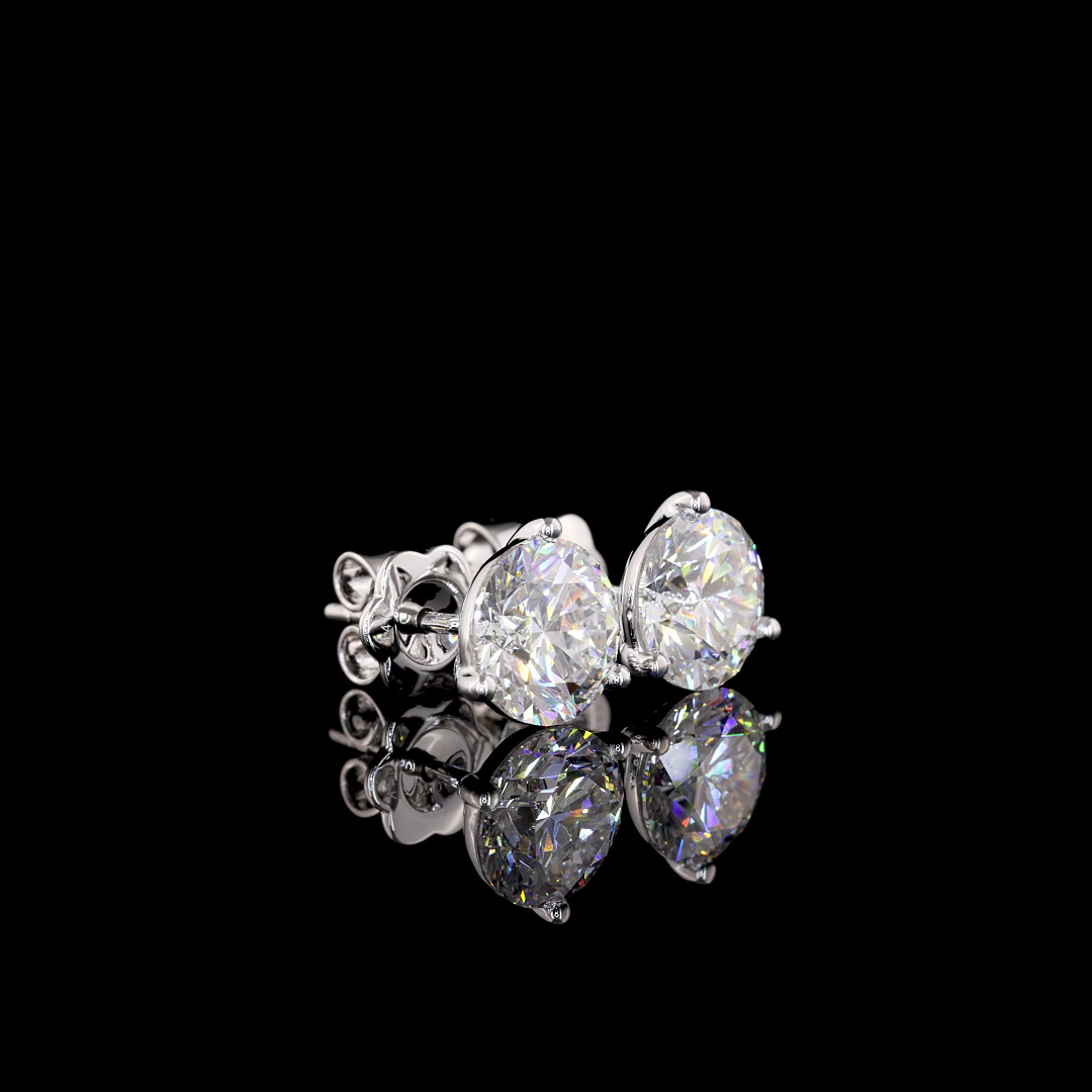 14K White Gold Lab-Grown Diamond
