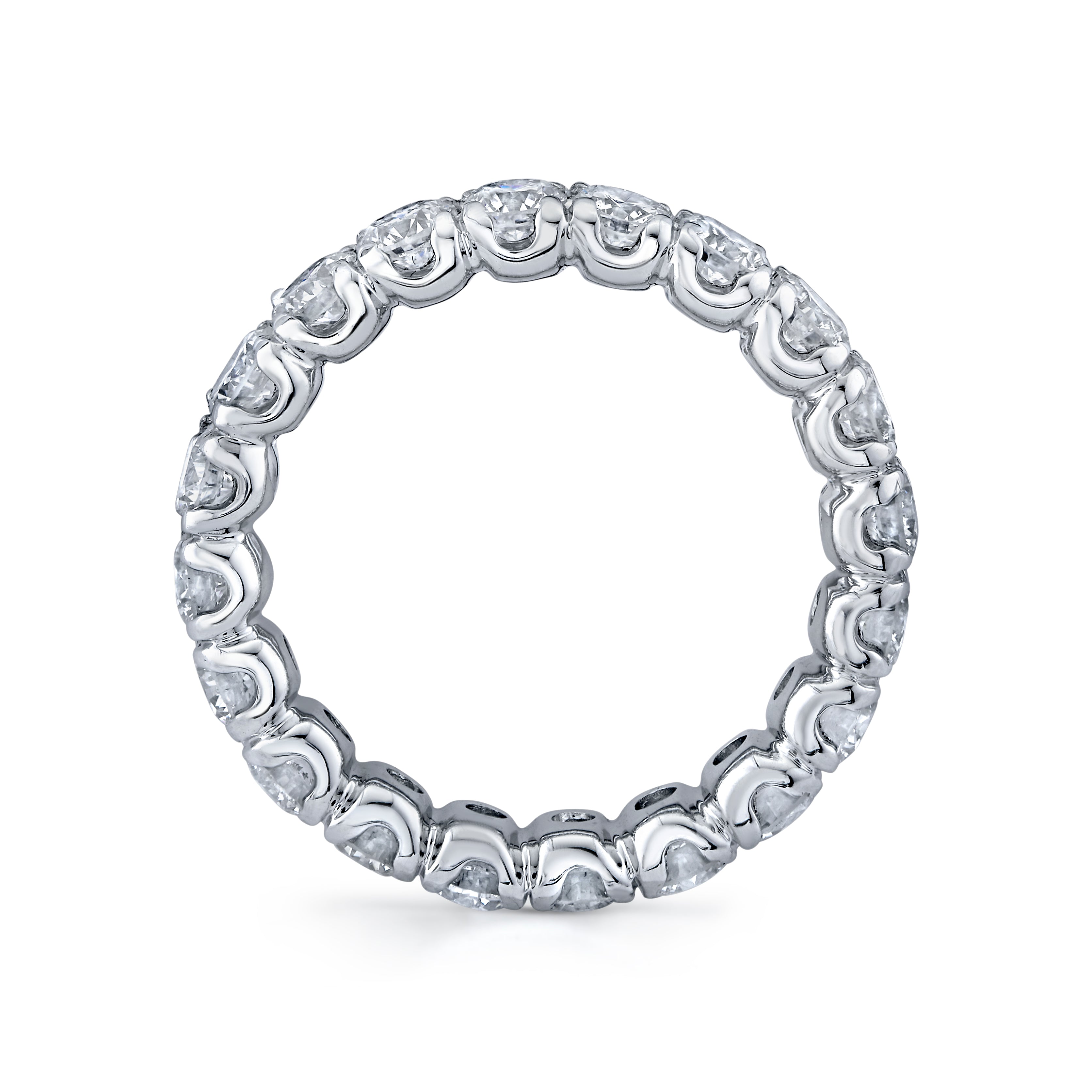 Lab-Grown Round Diamond Eternity Ring