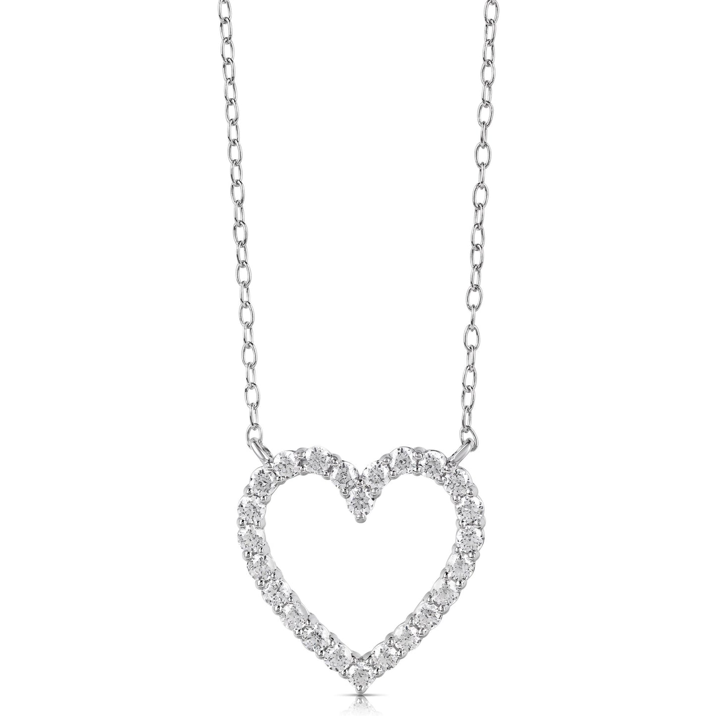 Clearly Flawless Diamond Heart Shape Pendant (.25ctw)