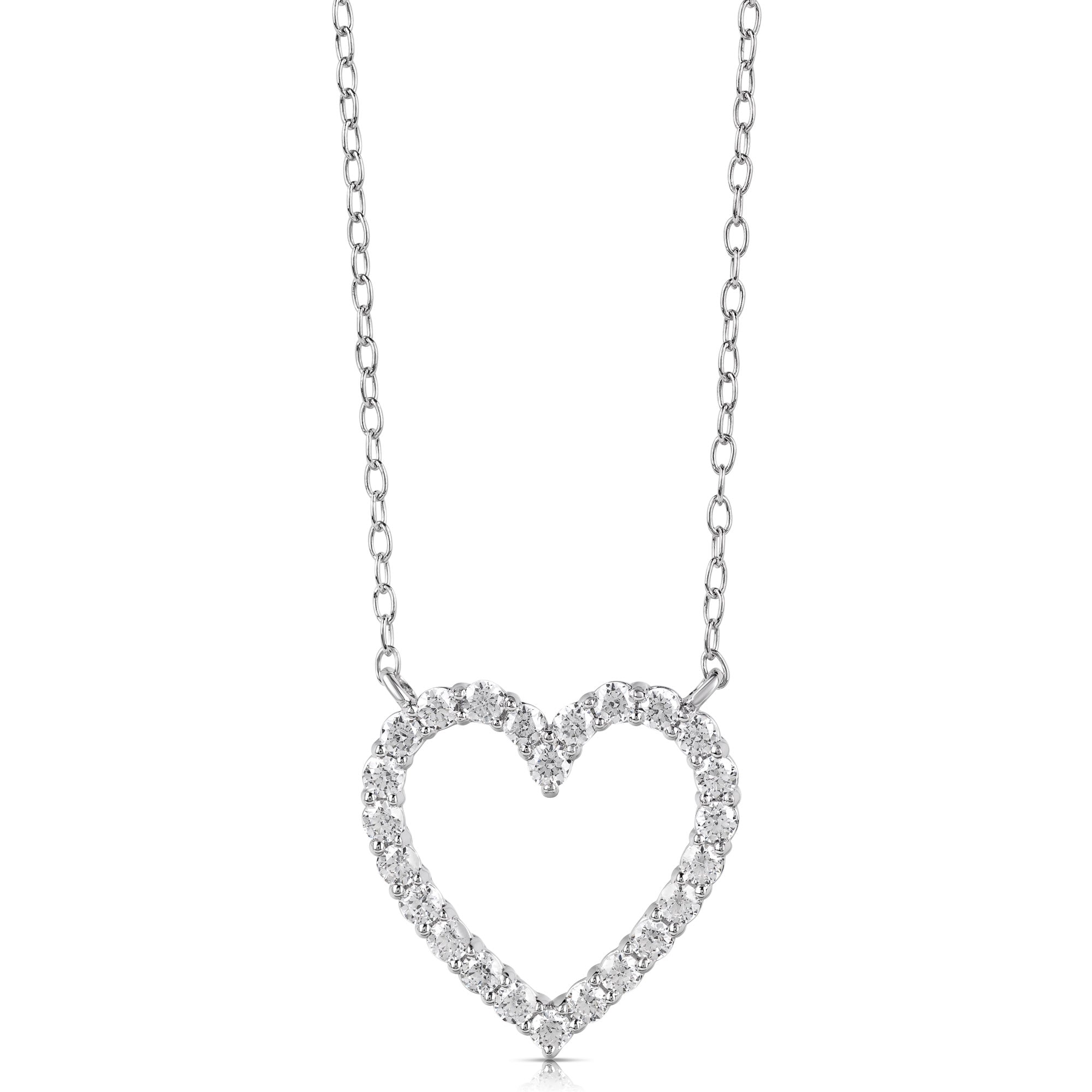 Clearly Flawless Diamond Heart Shape Pendant (.25ctw)