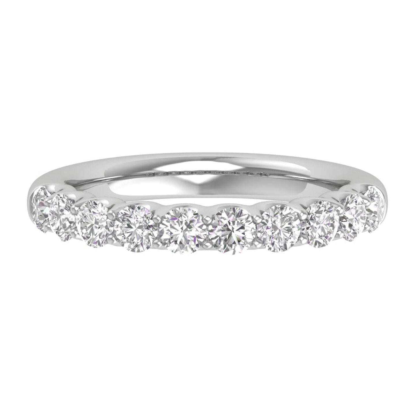 U Prong Diamond Wedding Ring (1ctw)