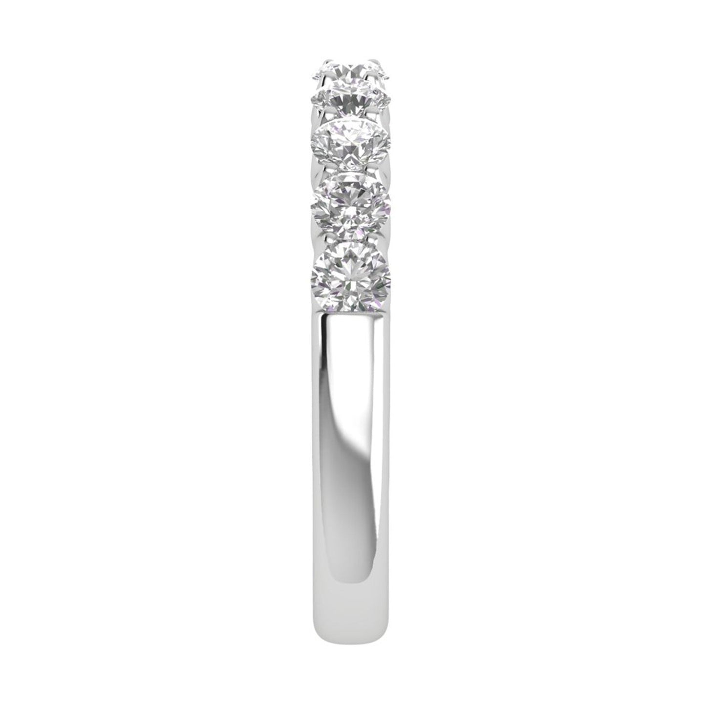 U Prong Diamond Wedding Ring (1ctw)