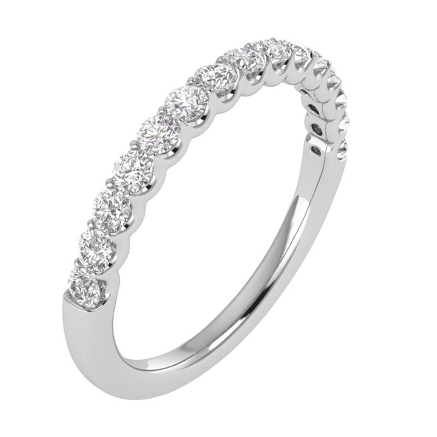 Petite U Prong Wedding Ring (.50ctw)