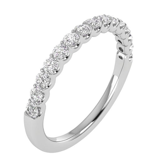 Petite U Prong Wedding Ring (.50ctw)
