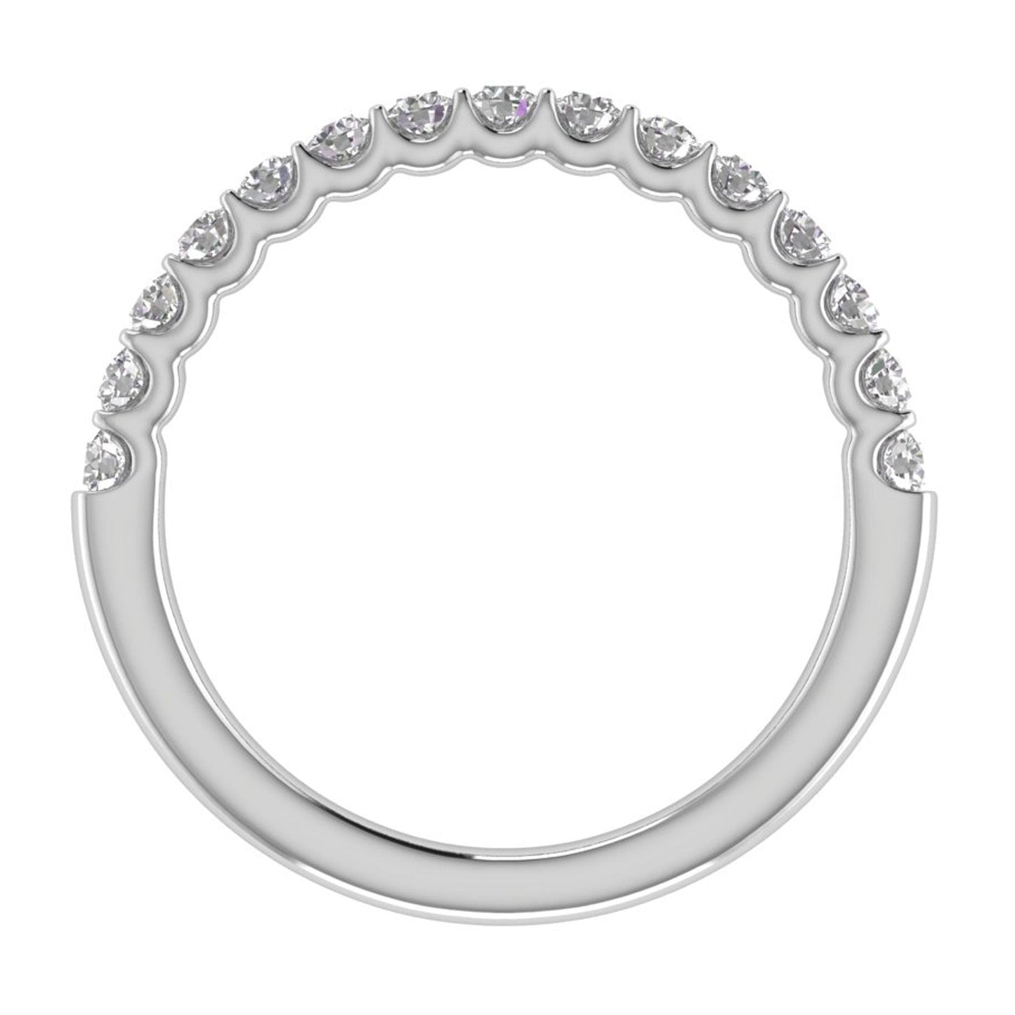 Petite U Prong Wedding Ring (.50ctw)