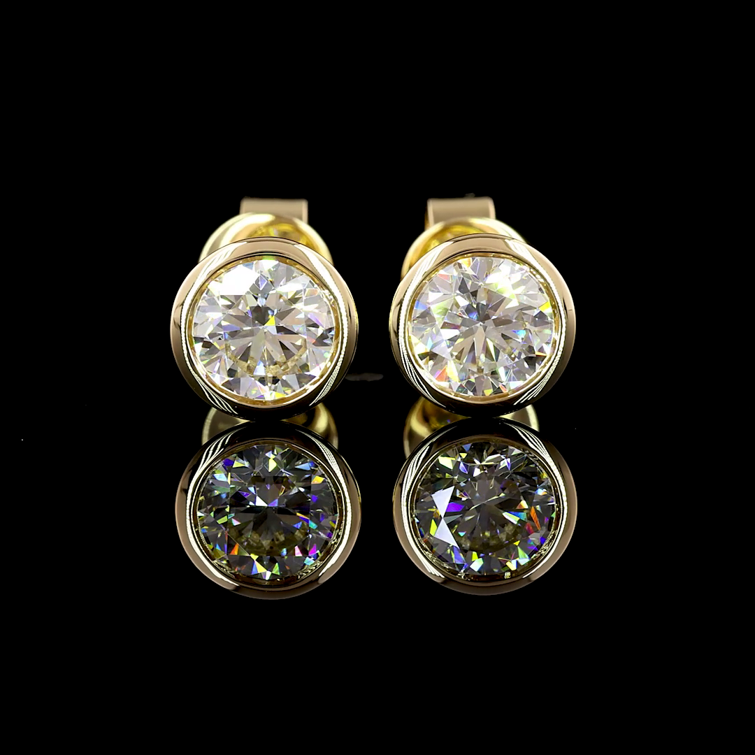 14K Yellow Gold Lab-Grown Diamond