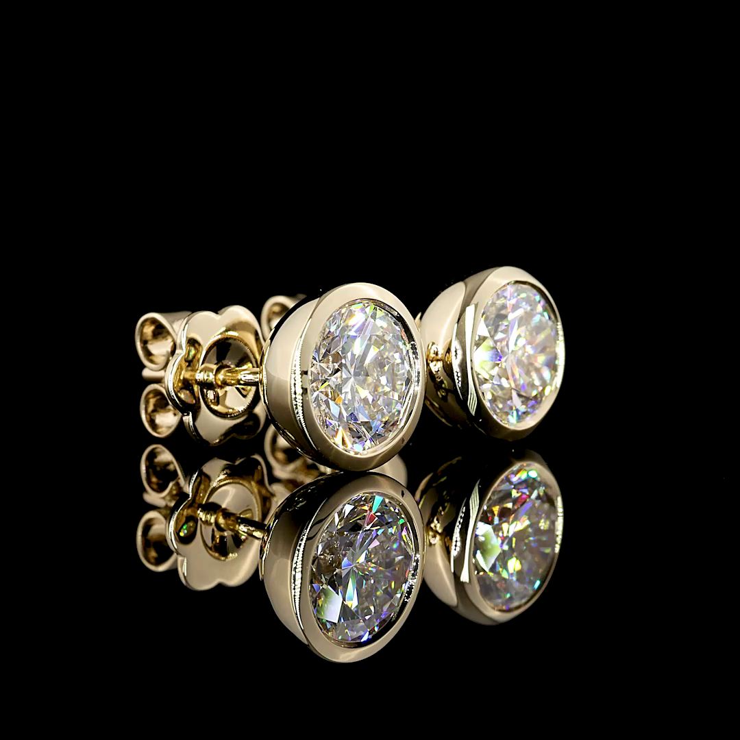 14K Yellow Gold Lab-Grown Diamond