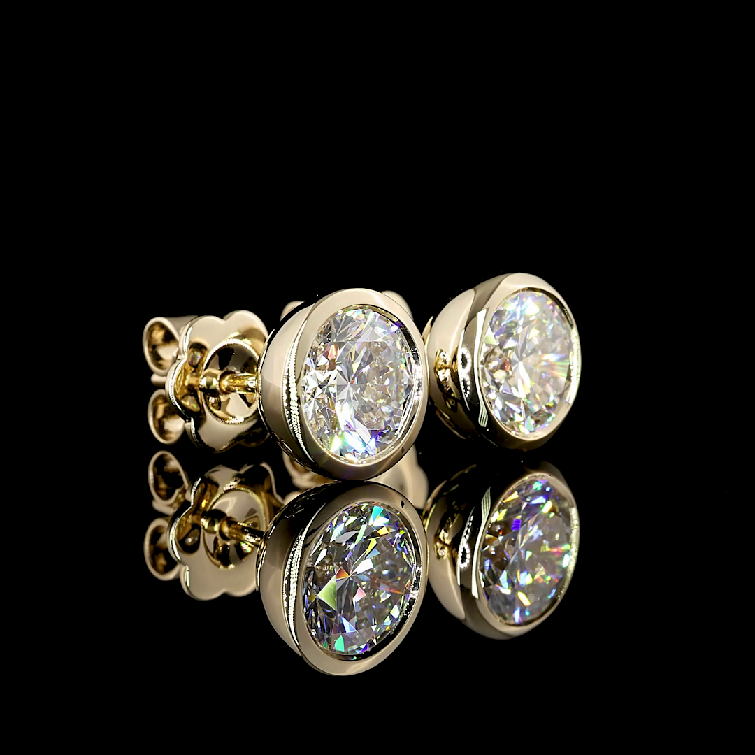 14K Yellow Gold Lab-Grown Diamond
