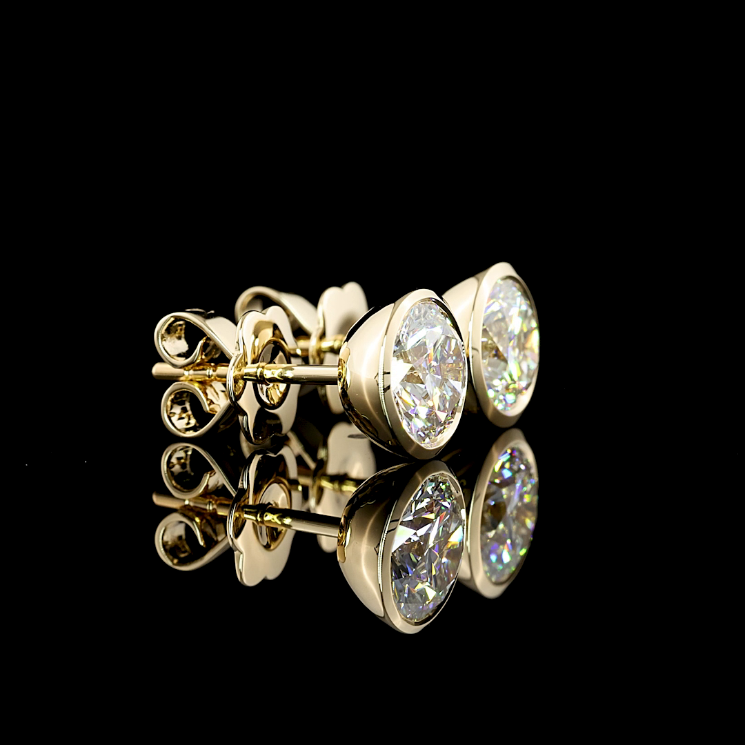 14K Yellow Gold Lab-Grown Diamond
