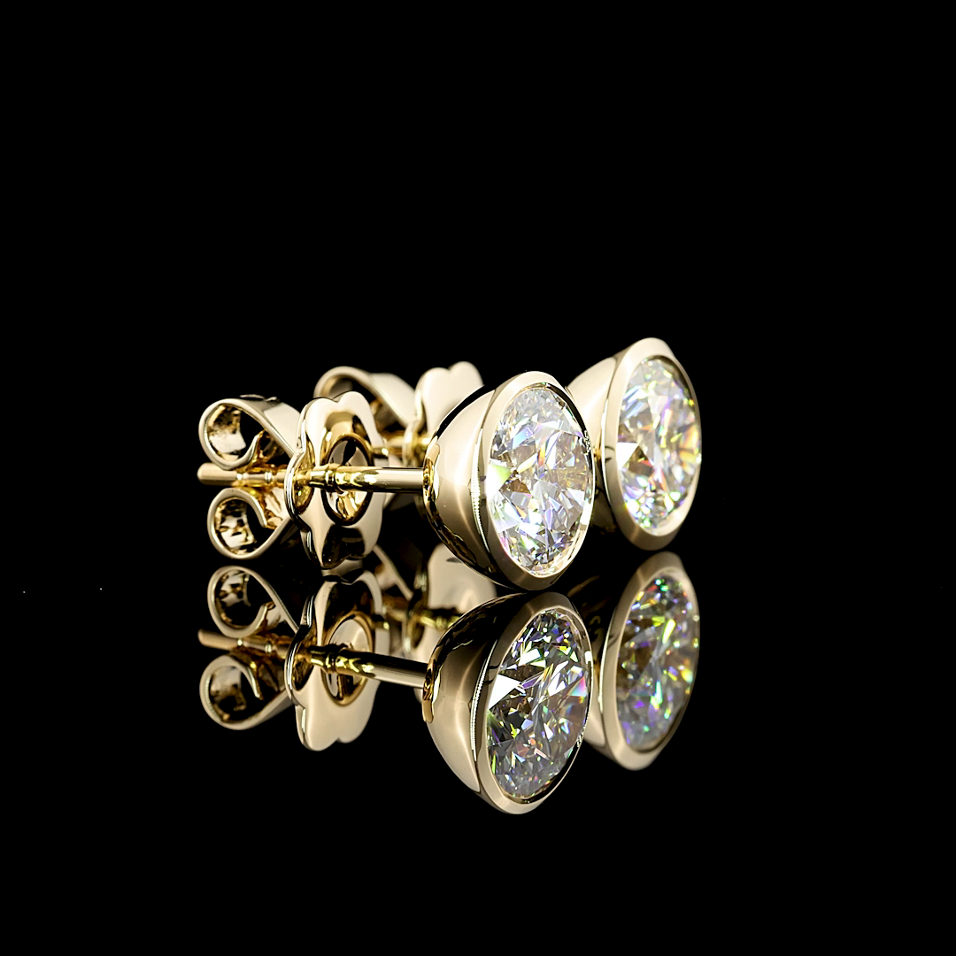14K Yellow Gold Lab-Grown Diamond