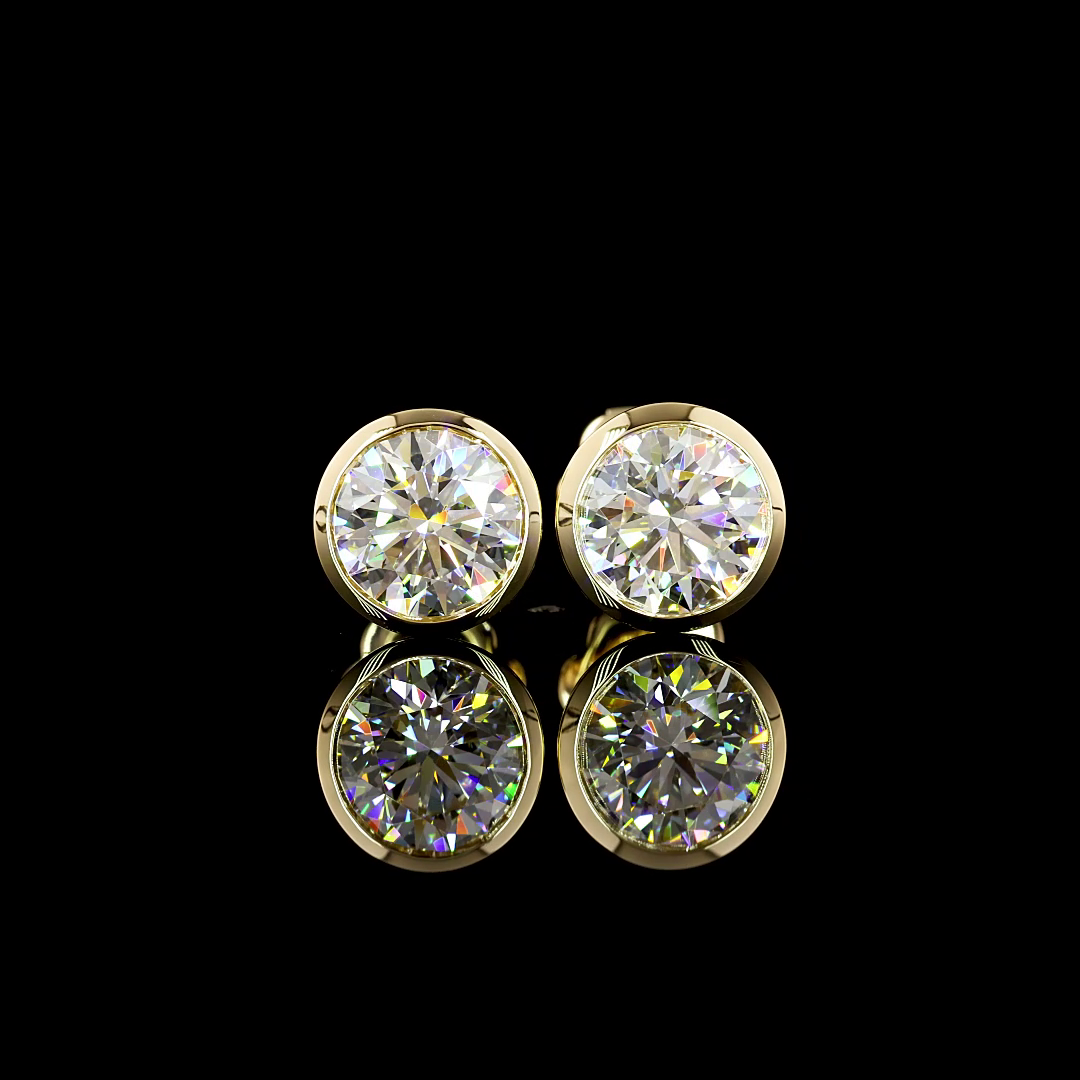 14K Yellow Gold Lab-Grown Diamond