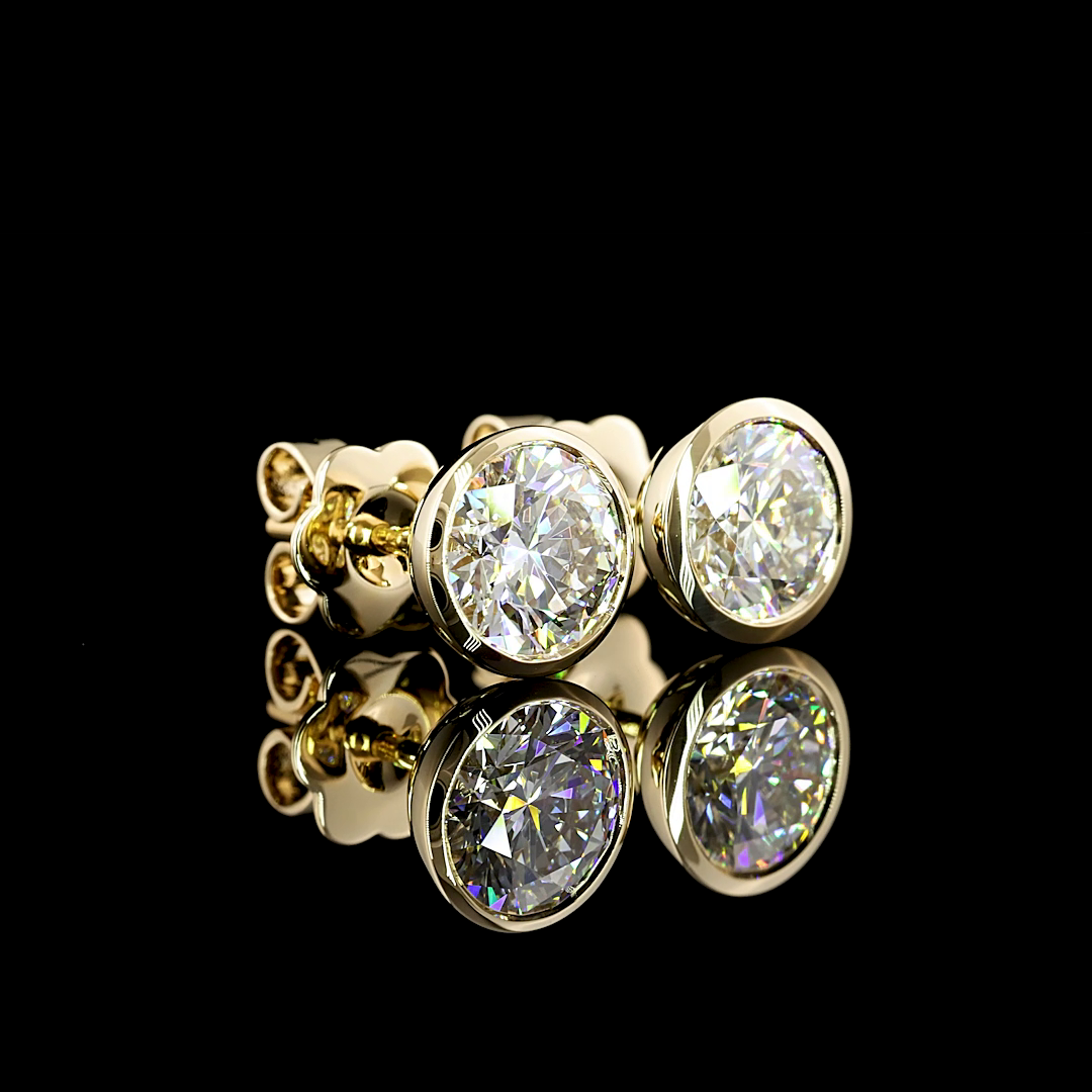 14K Yellow Gold Lab-Grown Diamond