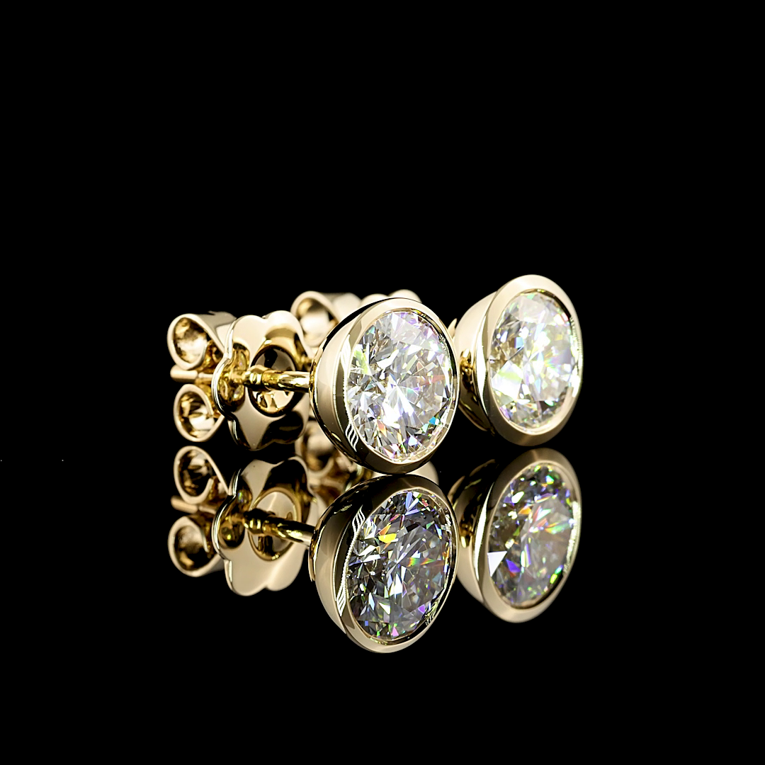 14K Yellow Gold Lab-Grown Diamond