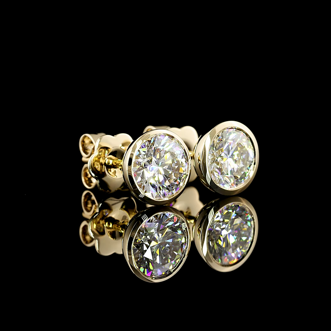 14K Yellow Gold Lab-Grown Diamond