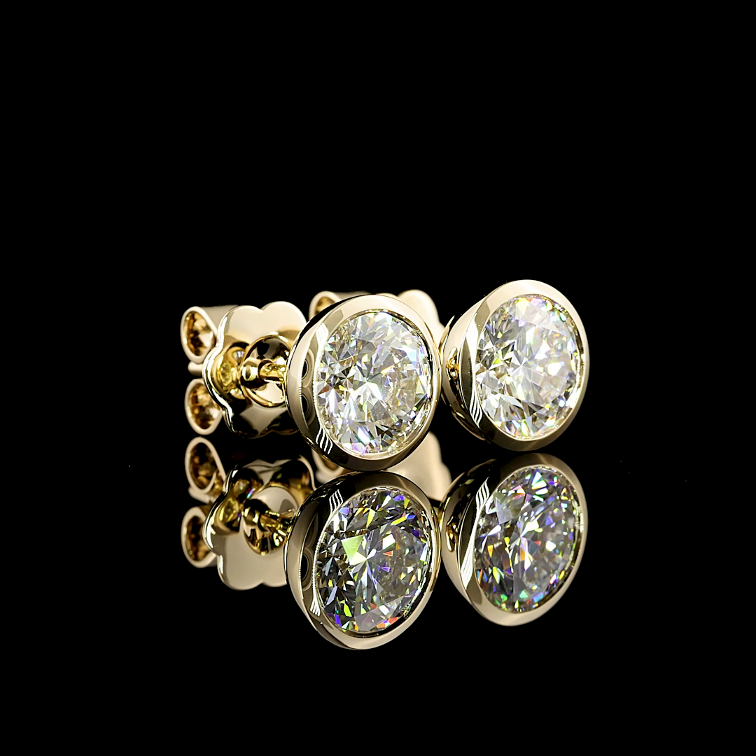 14K Yellow Gold Lab-Grown Diamond