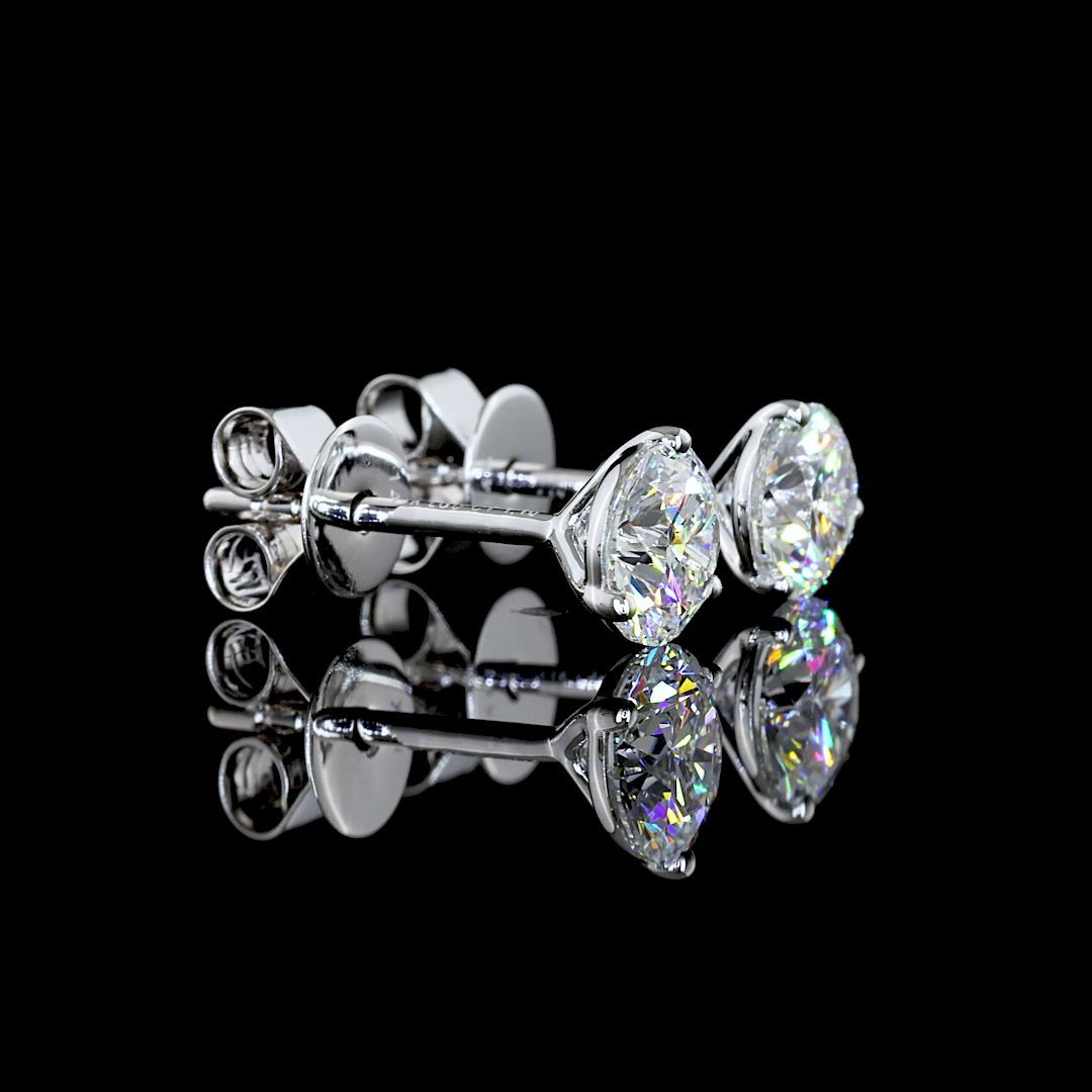 14K White Gold Lab-Grown Diamond