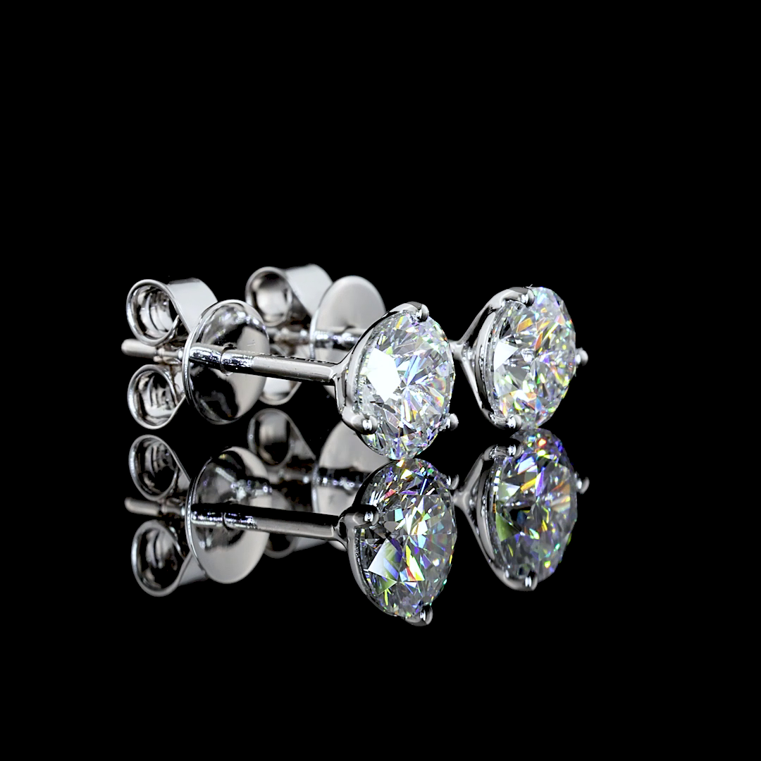 14K White Gold Lab-Grown Diamond