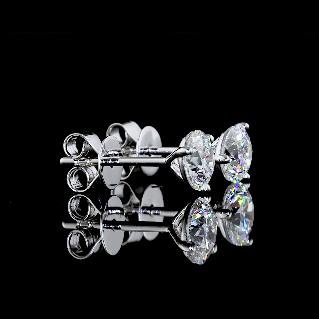 14K White Gold Lab-Grown Diamond
