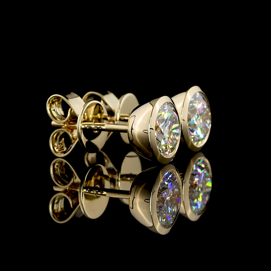 14K Yellow Gold Lab-Grown Diamond
