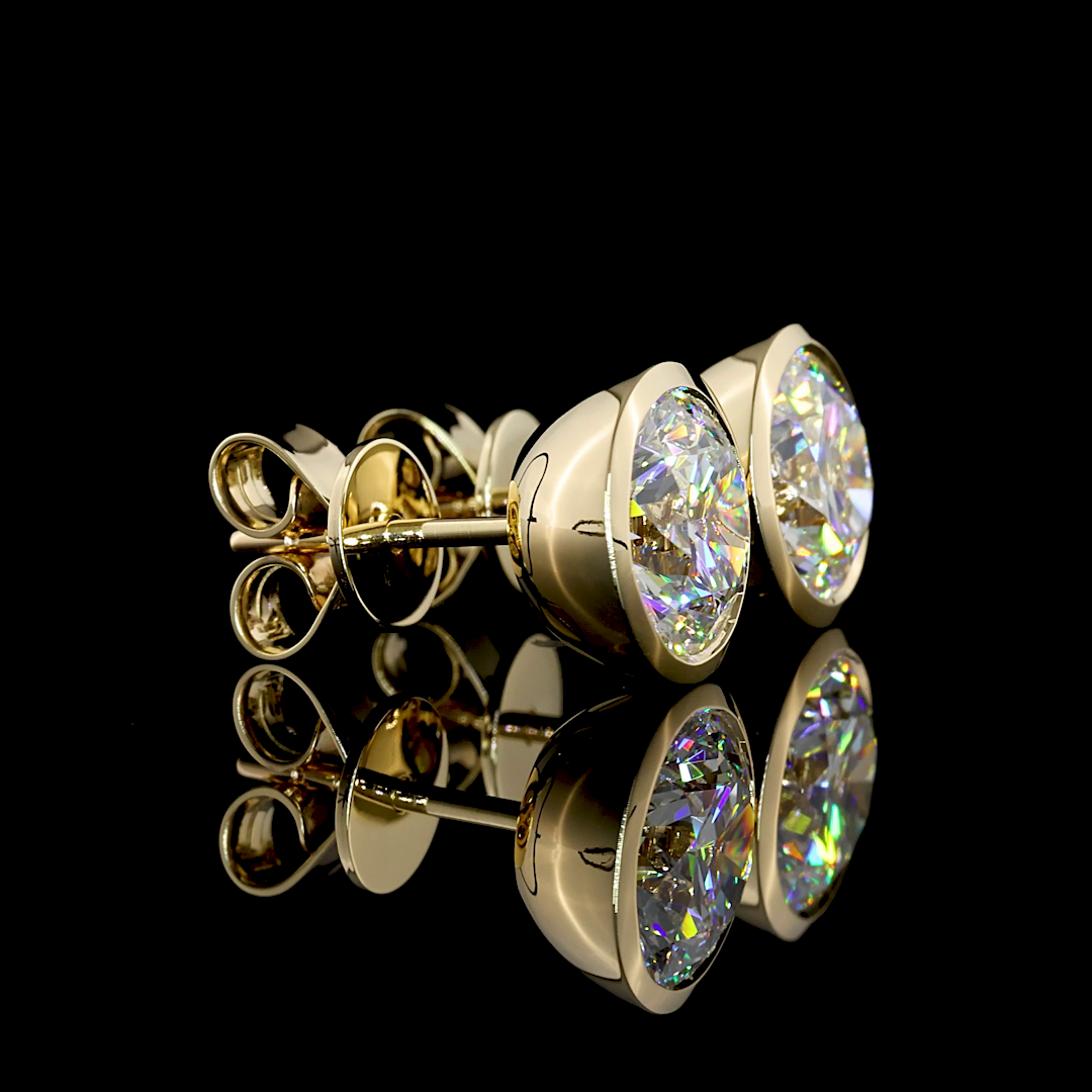 14K Yellow Gold Lab-Grown Diamond
