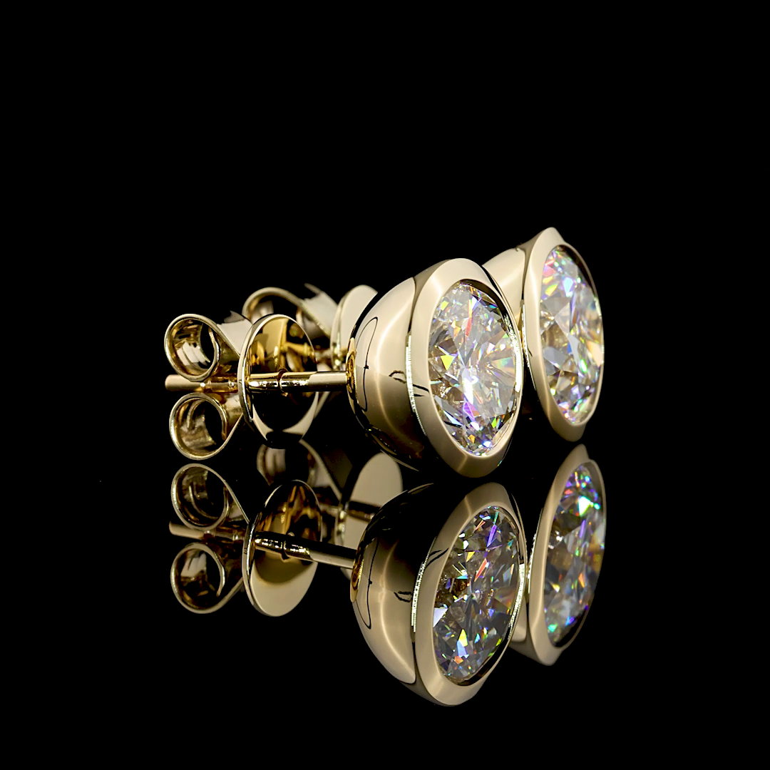 14K Yellow Gold Lab-Grown Diamond