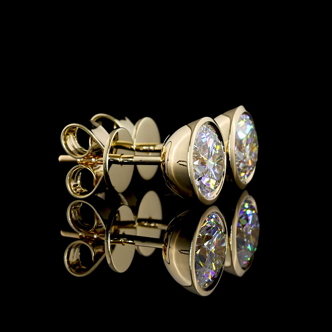 14K Yellow Gold Lab-Grown Diamond