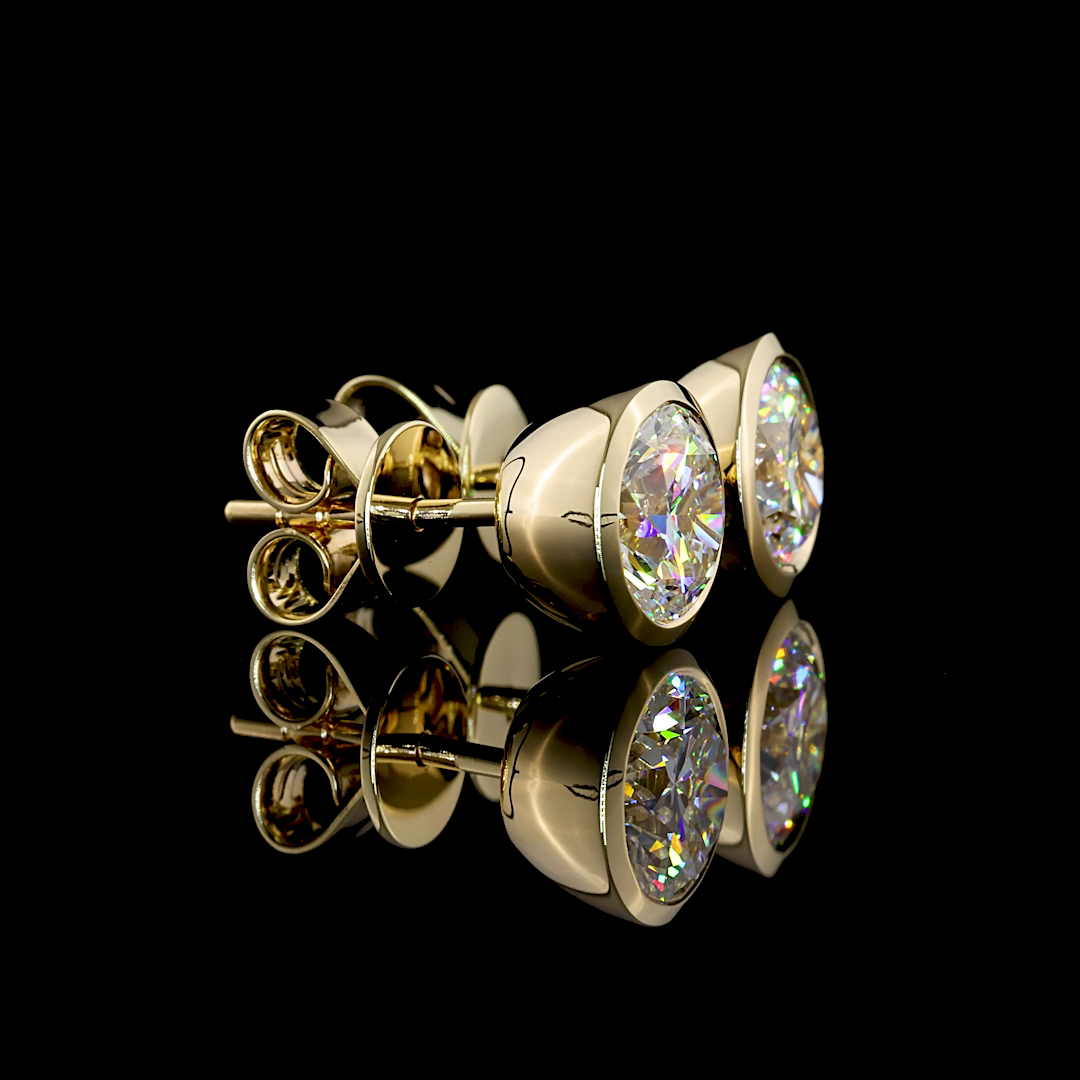 14K Yellow Gold Lab-Grown Diamond