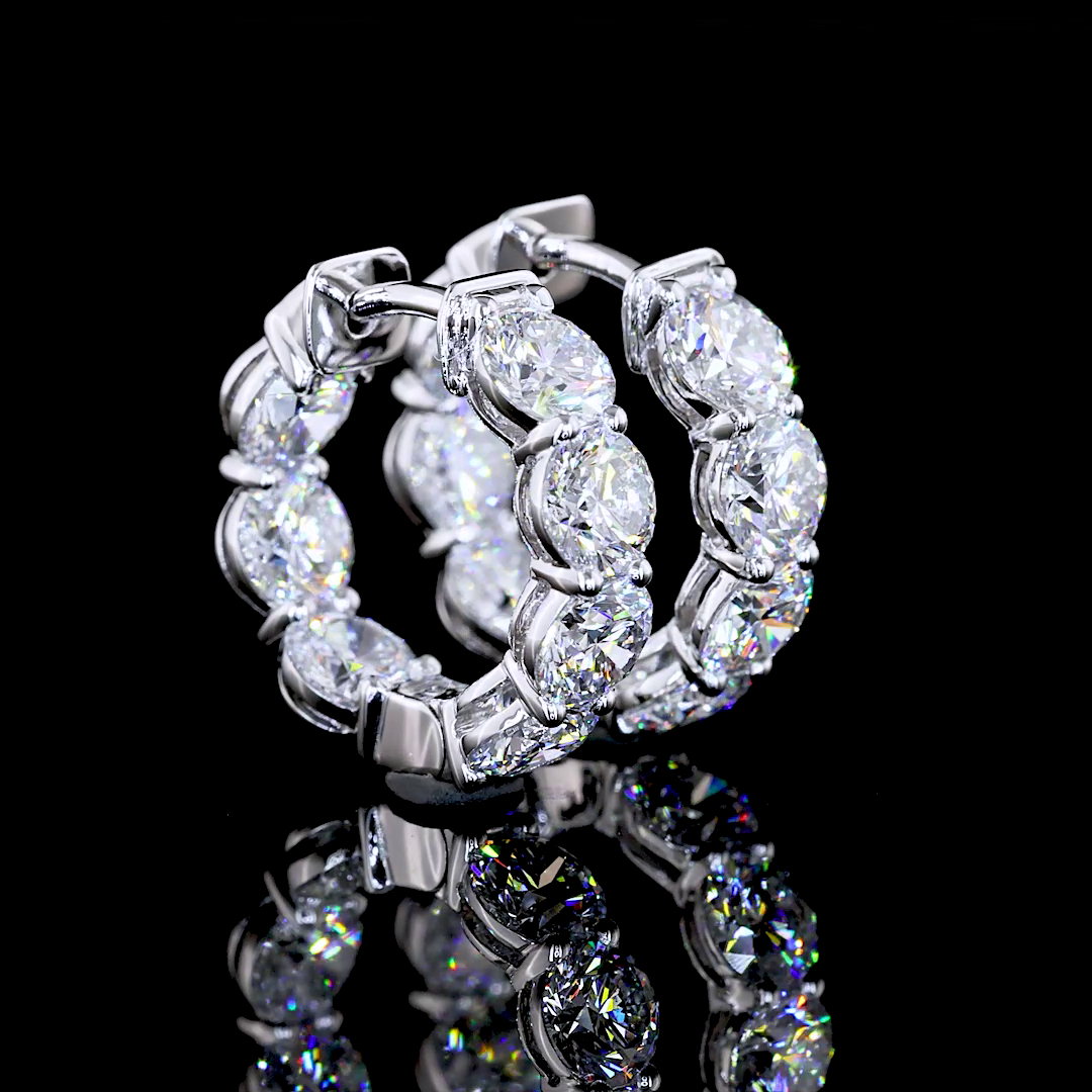 14K White Gold Lab-Grown Diamond