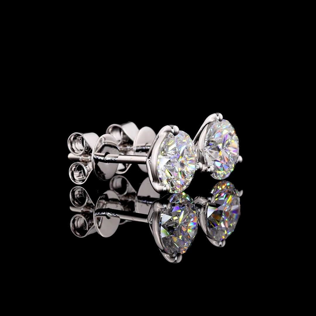 14K White Gold Lab-Grown Diamond