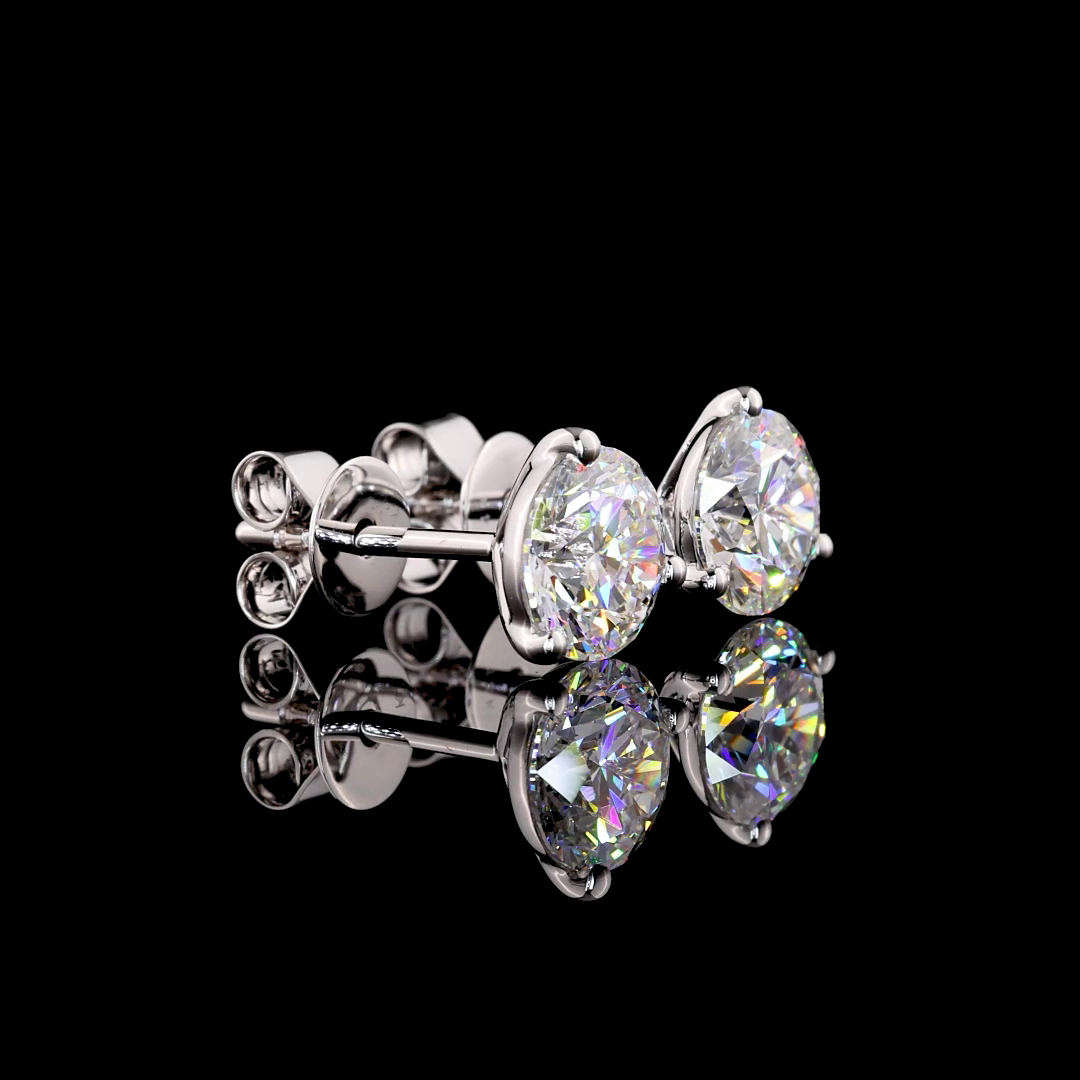 14K White Gold Lab-Grown Diamond