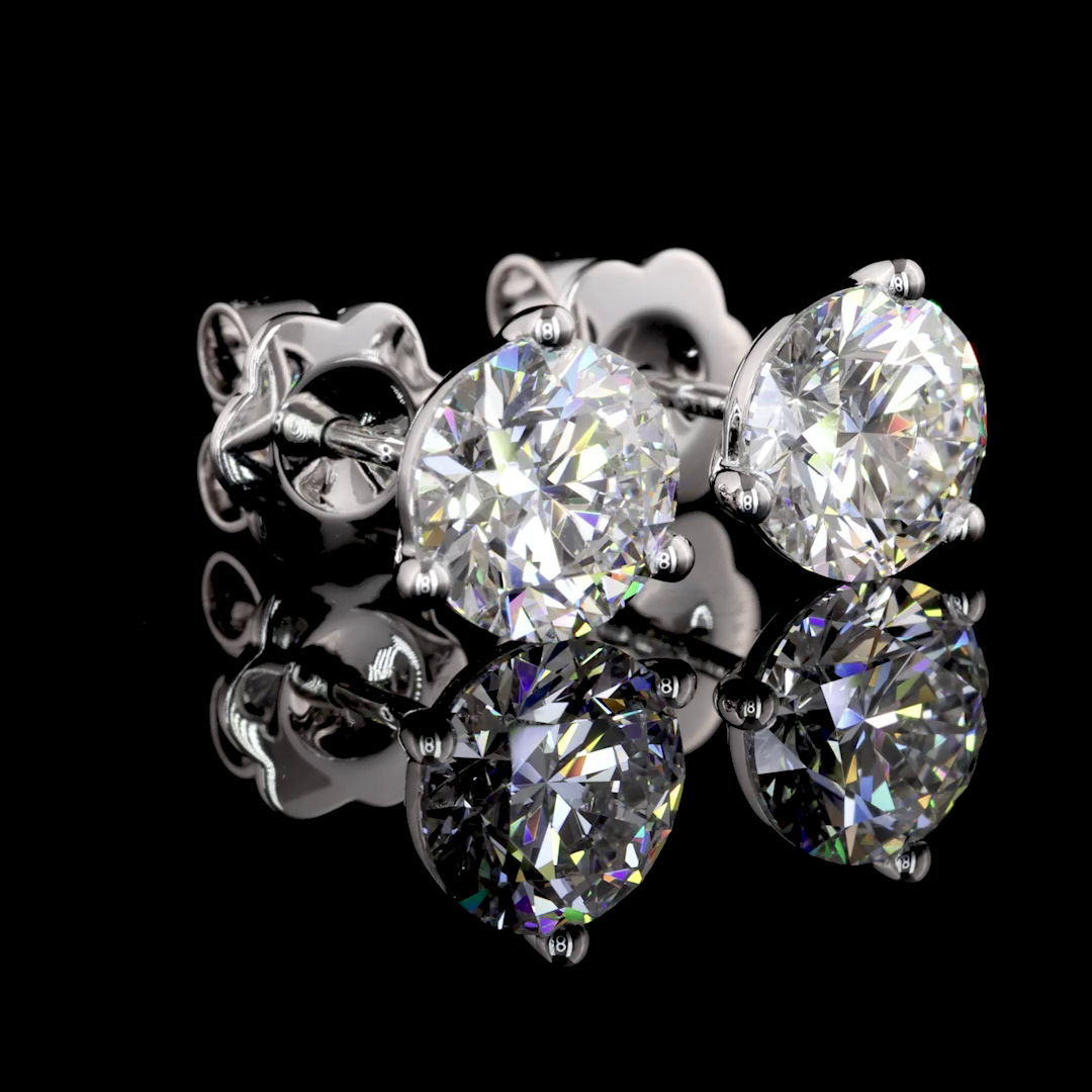 14K White Gold Lab-Grown Diamond