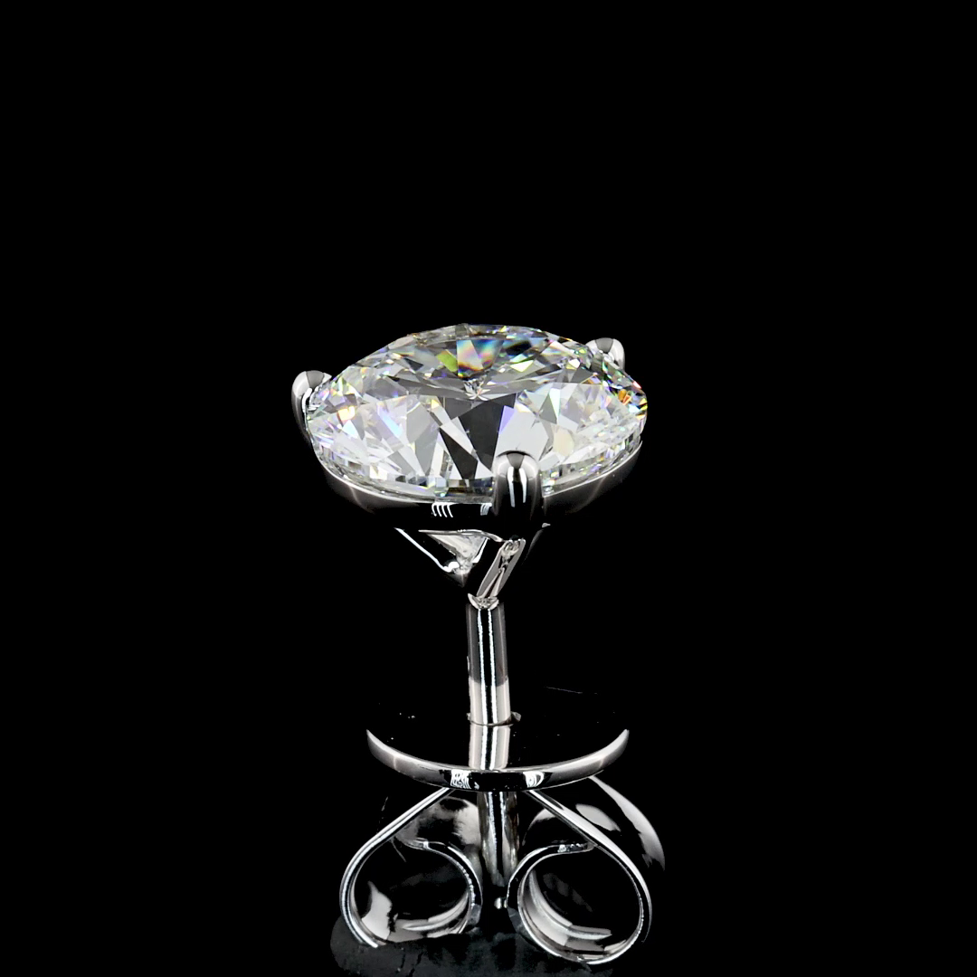 14K White Gold Lab-Grown Diamond