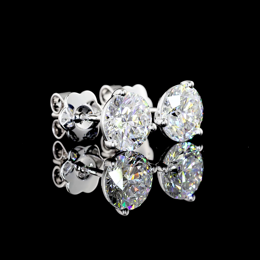14K White Gold Lab-Grown Diamond