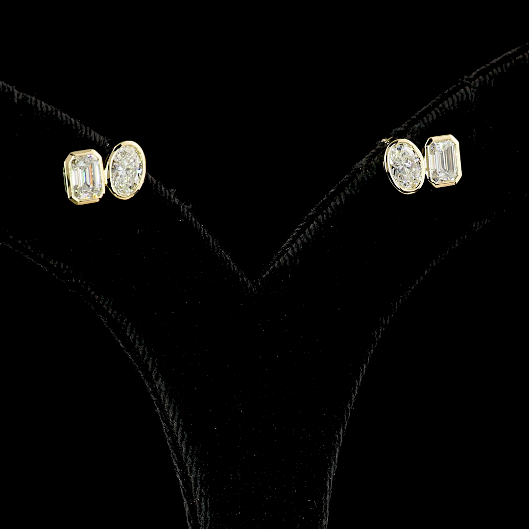 14K Yellow Gold Lab-Grown Diamond