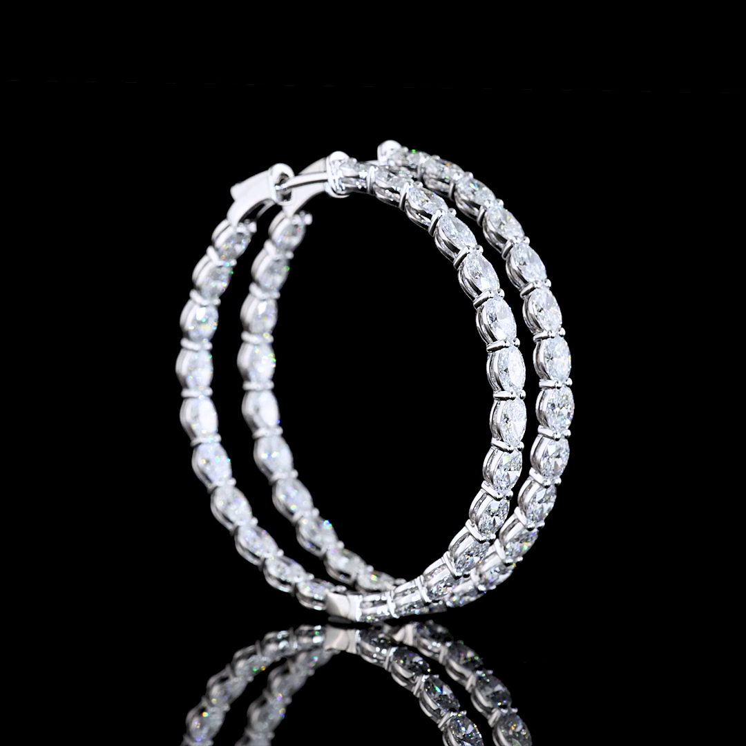 14K White Gold Lab-Grown Diamond