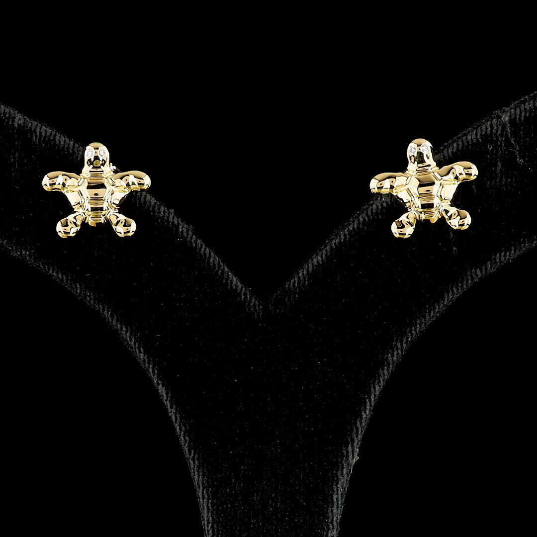 18K Yellow Gold Lab-Grown Diamond