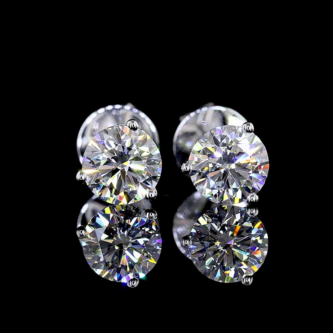 14K White Gold Lab-Grown Diamond
