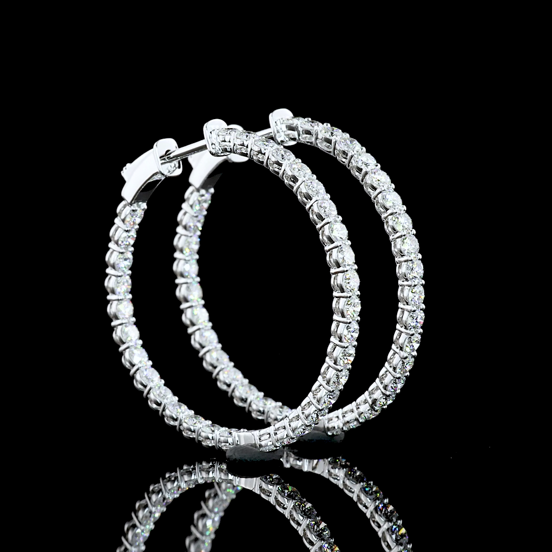 14K White Gold Lab-Grown Diamond