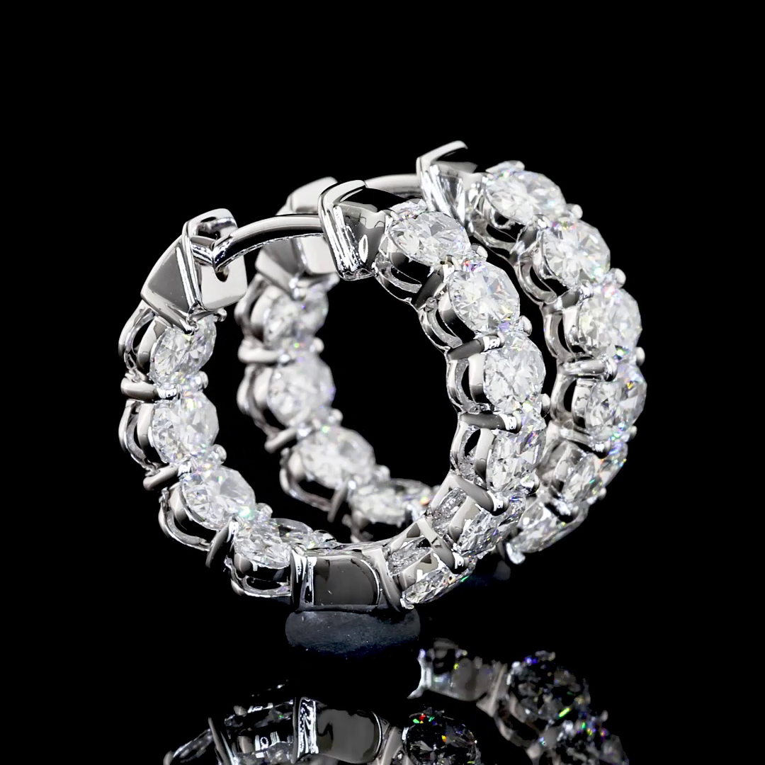 14K White Gold Lab-Grown Diamond