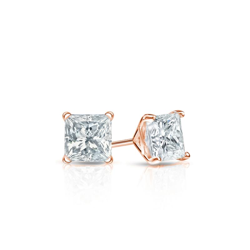 Lab Grown Diamond Stud Earrings Princess 0.30 ct. tw. (F-G, VS)