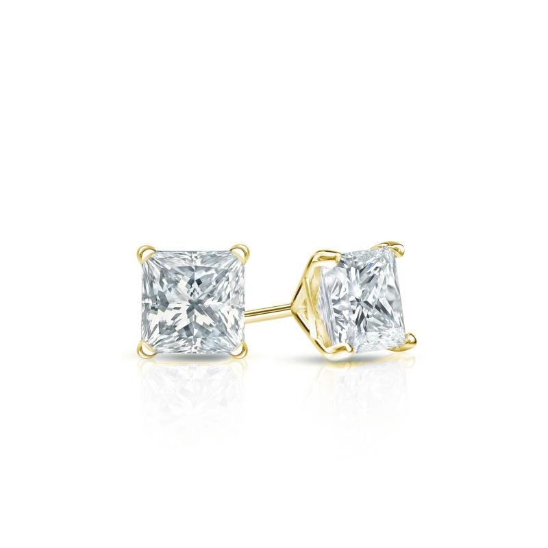 Lab Grown Diamond Stud Earrings Princess 0.30 ct. tw. (F-G, VS)