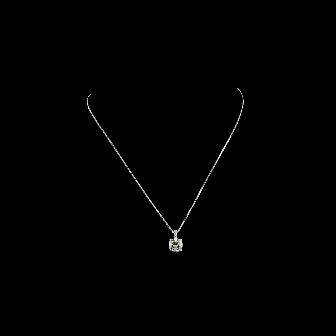 14K White Gold Lab-Grown Diamond